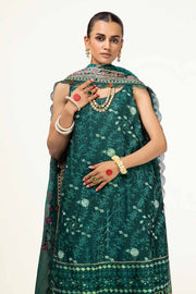 Gul Ahmed Sitara Embroidered Paper Cotton Unstitched 3Pc Suit FE-42087