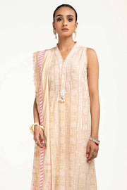 Gul Ahmed Sitara Embroidered Paper Cotton Unstitched 3Pc Suit FE-42088