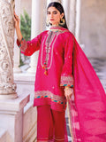 Gul Ahmed Festive Eid Embroidered Raw Silk Unstitched 3Pc Suit FE-42012
