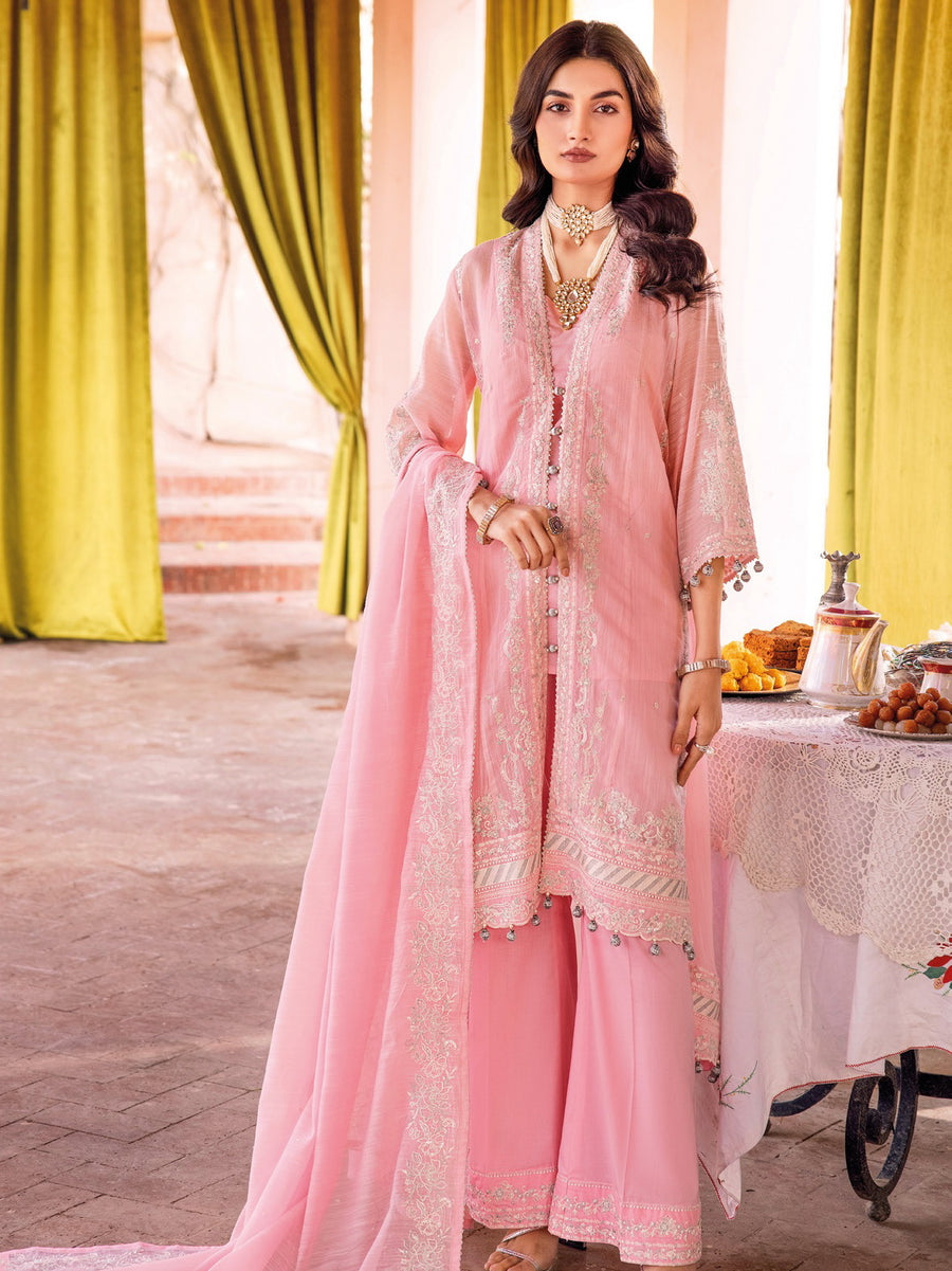 Gul Ahmed Festive Eid Embroidered Cotton Unstitched 3Pc Suit FE-42021