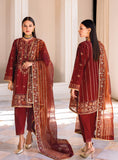 Gul Ahmed Festive Eid Embroidered Lawn Unstitched 3Pc Suit FE-42054