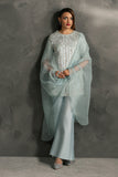 Zariya Anahira Ready to Wear Silk Organza 3Pc Suit ZB50086 FEEHA