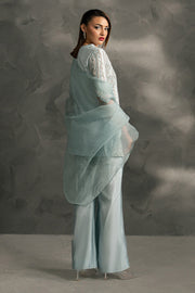Zariya Anahira Ready to Wear Silk Organza 3Pc Suit ZB50086 FEEHA