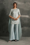 Zariya Anahira Ready to Wear Silk Organza 3Pc Suit ZB50086 FEEHA