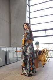 Feathers Whisper Winds Unstitched Printed Lawn 3Pc Suit FELIX-FT488