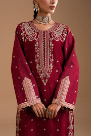 Zariya Afsanay Russian Silk Unstitched 3Pc Suit ZB50037 FERESHTEH