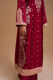 Zariya Afsanay Russian Silk Unstitched 3Pc Suit ZB50037 FERESHTEH