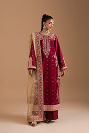 Zariya Afsanay Russian Silk Unstitched 3Pc Suit ZB50037 FERESHTEH