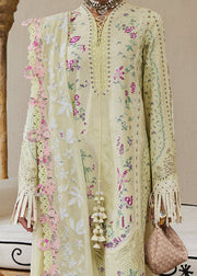 Suffuse Eid Unstitched Embroidered Lawn 3Pc Suit - FERIDA