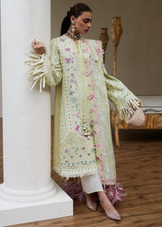 Suffuse Eid Unstitched Embroidered Lawn 3Pc Suit - FERIDA