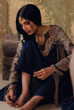 Zarposh Jahanara Festive Embroidered Organza Unstitched 3Pc Suit - FEROZAH