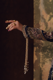 Zarposh Jahanara Festive Embroidered Organza Unstitched 3Pc Suit - FEROZAH