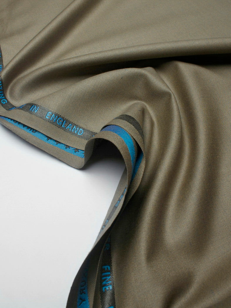 Tropical Italian Mens Unstitched Blended Fabric Suit for Winter CLR-06