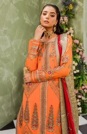 Maryum N Maria Murat Embroidered Chiffon Unstitched 3Pc Suit FFD-0111