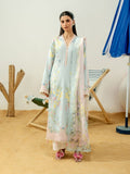 Zarposh Sundaze Embroidered Luxury Lawn Unstitched 3Pc Suit - FIORA