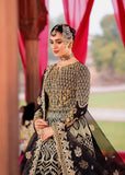 Akbar Aslam Shadmani Embroidered Net Unstitched 3Pc Suit - FIRAAQ