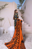 Feathers Digital Printed Khaddar Unstitched 3Pc Suit FIRE FLOWER-FT283