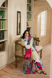 Feathers Dewdrop Unstitched Digital Printed Lawn 3Pc Suit FIROSH-FT470