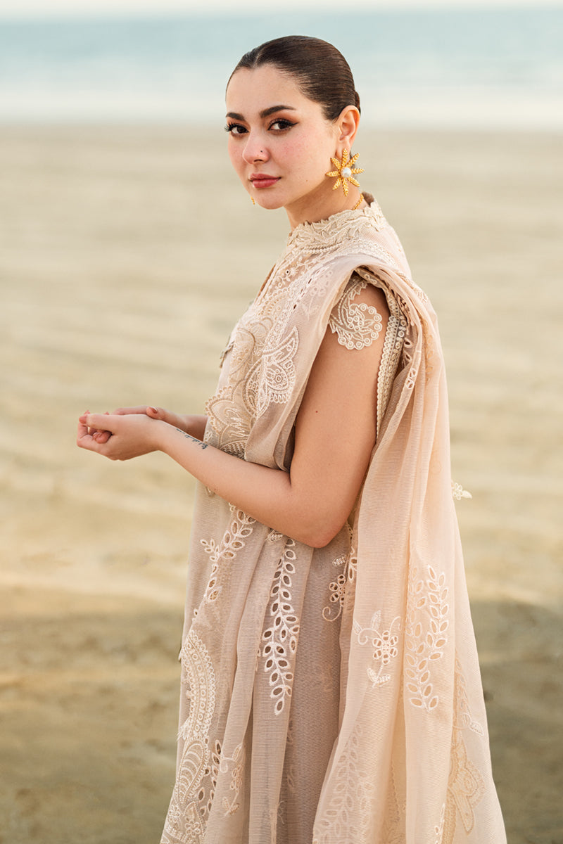 Qalamkar Sahil Embroidered Lawn Unstitched 3Pc Suit FK-01 SOPHIA