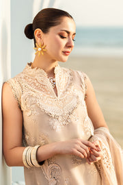 Qalamkar Sahil Embroidered Lawn Unstitched 3Pc Suit FK-01 SOPHIA