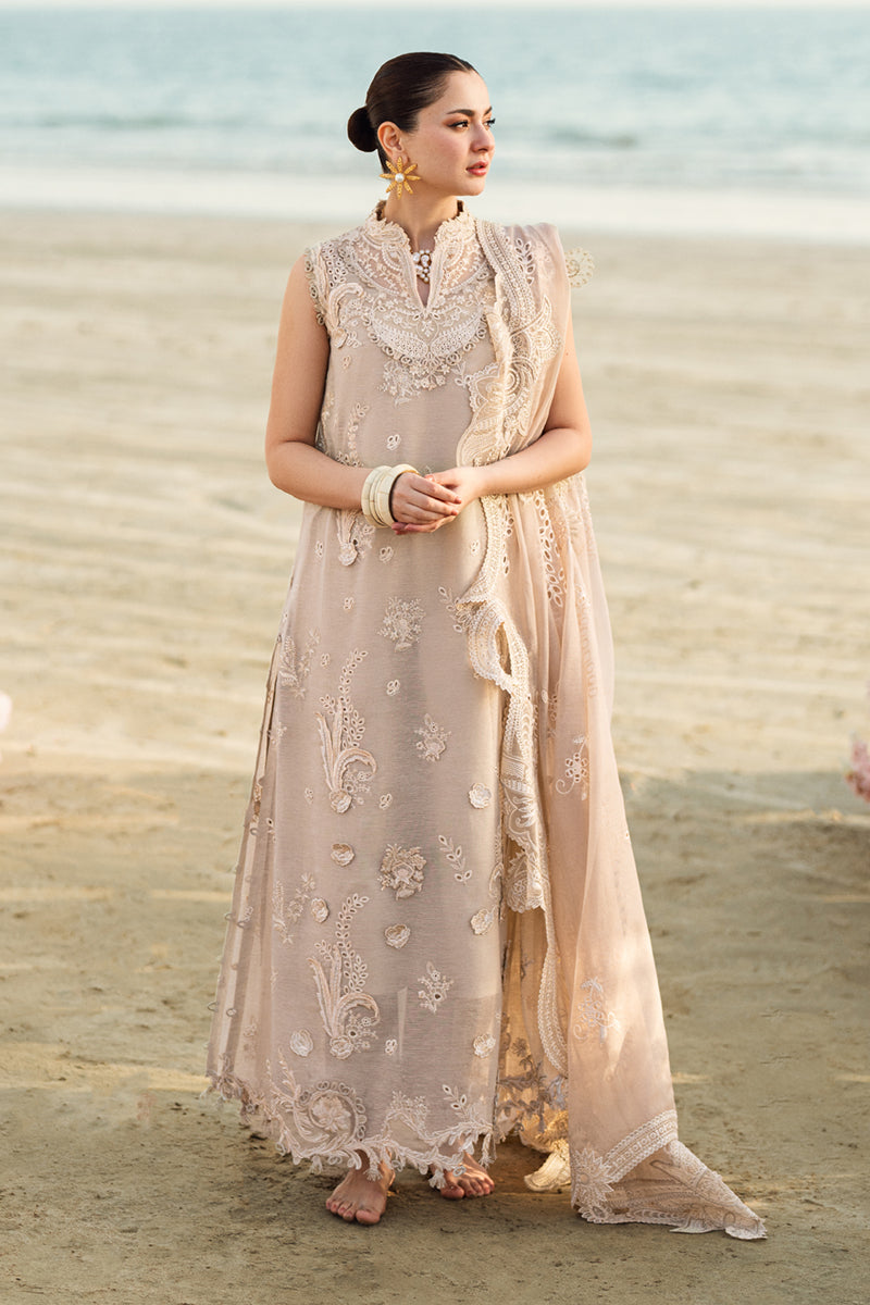 Qalamkar Sahil Embroidered Lawn Unstitched 3Pc Suit FK-01 SOPHIA
