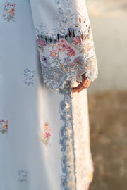 Qalamkar Sahil Embroidered Lawn Unstitched 3Pc Suit FK-02 ISABELLA