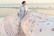 Qalamkar Sahil Embroidered Lawn Unstitched 3Pc Suit FK-02 ISABELLA