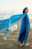 Qalamkar Sahil Embroidered Lawn Unstitched 3Pc Suit FK-03 VICTORIA