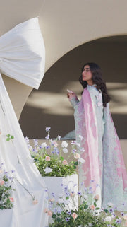 Qalamkar Sahil Embroidered Lawn Unstitched 3Pc Suit FK-04 CHLOE