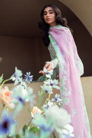 Qalamkar Sahil Embroidered Lawn Unstitched 3Pc Suit FK-04 CHLOE