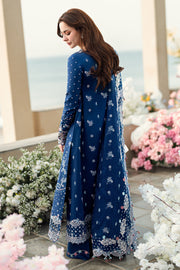 Qalamkar Sahil Embroidered Lawn Unstitched 3Pc Suit FK-05 AURORA