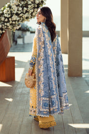 Qalamkar Sahil Embroidered Lawn Unstitched 3Pc Suit FK-06 NATALIE