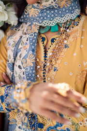 Qalamkar Sahil Embroidered Lawn Unstitched 3Pc Suit FK-06 NATALIE
