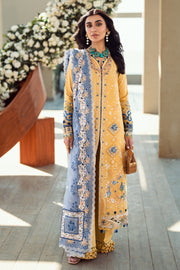 Qalamkar Sahil Embroidered Lawn Unstitched 3Pc Suit FK-06 NATALIE