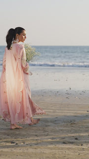 Qalamkar Sahil Embroidered Lawn Unstitched 3Pc Suit FK-08 REEM