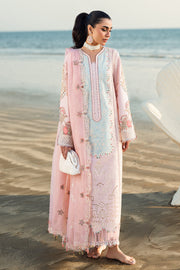 Qalamkar Sahil Embroidered Lawn Unstitched 3Pc Suit FK-08 REEM