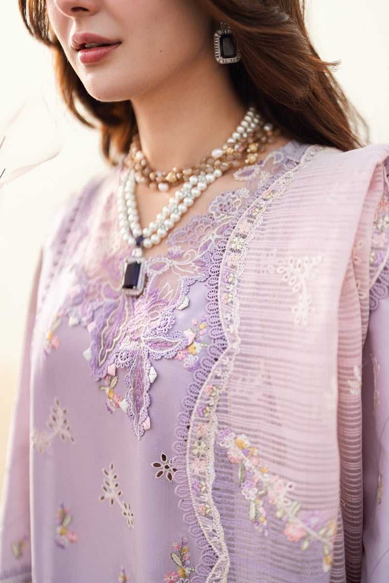 Qalamkar Sahil Embroidered Lawn Unstitched 3Pc Suit FK-09 EVELYN