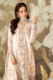Qalamkar Sahil Embroidered Lawn Unstitched 3Pc Suit FK-12 LILY