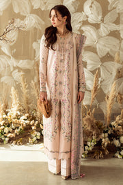 Qalamkar Sahil Embroidered Lawn Unstitched 3Pc Suit FK-12 LILY