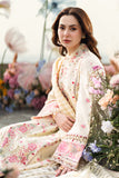 Qalamkar Sahil Embroidered Lawn Unstitched 3Pc Suit FK-14 SCARLETT