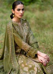 Serenity by Florent Embroidered Khaddar Unstitched 3Pc Suit FL-06A