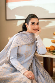 Florent Luxury Embroidered Lawn Unstitched 3Pc Suit FL-02B