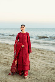 Florent Luxury Embroidered Lawn Unstitched 3Pc Suit FL-03A