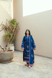 Florent Luxury Embroidered Lawn Unstitched 3Pc Suit FL-04A