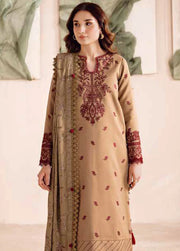 Florent Shades Of Winter Embroidered Marina Unstitched 3Pc Suit FL-04B