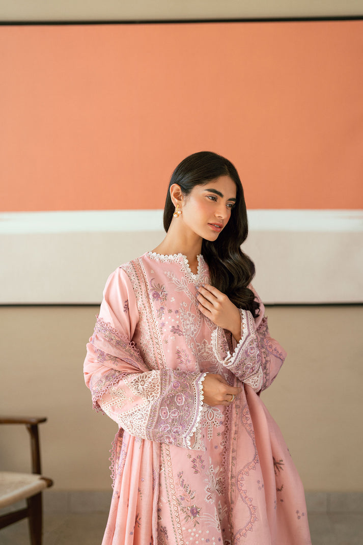 Florent Luxury Embroidered Lawn Unstitched 3Pc Suit FL-06A