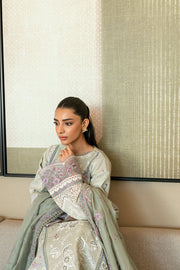 Florent Luxury Embroidered Lawn Unstitched 3Pc Suit FL-06B