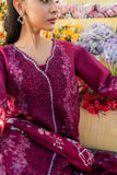Florent Luxury Embroidered Lawn Unstitched 3Pc Suit FL-07