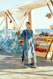 Florent Luxury Embroidered Lawn Unstitched 3Pc Suit FL-08B