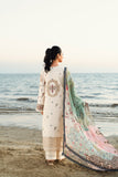 Florent Luxury Embroidered Lawn Unstitched 3Pc Suit FL-09